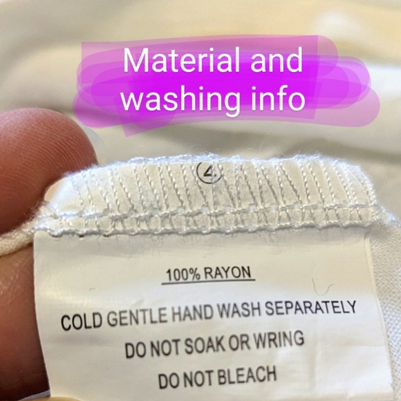 Indikah brand, shorts romper, ladies size 8, white w/gorgeous embroidery details - Picture 3 of 16